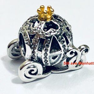 Pukido 100% 925 Sterling Silver 791593CFL Cinderellas Dream Charm European Ladies Jewelry Original Manufacturers Color: Multi Pukido 100% 925 Sterling Silver 791593CFL Cinderellas Dream Charm European Ladies Jewelry Original Manufacturers Color: Multi